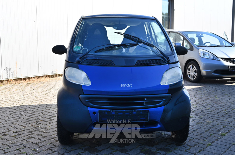 SMART fortwo, schwarz/blau