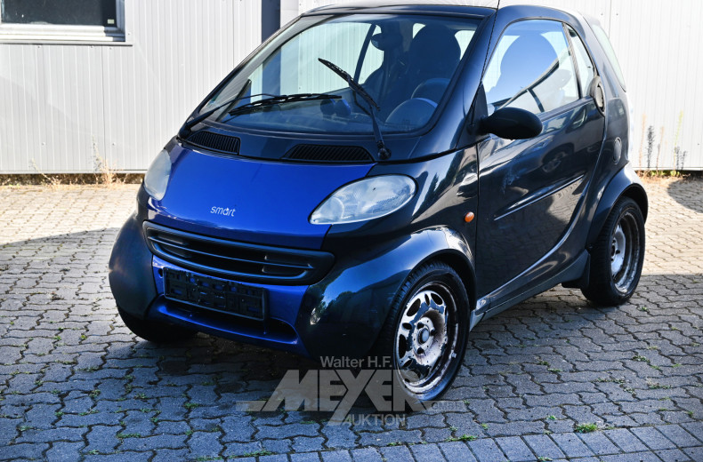 SMART fortwo, schwarz/blau