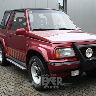 SUZUKI Vitara 1.6 Cabrio, rot metallic