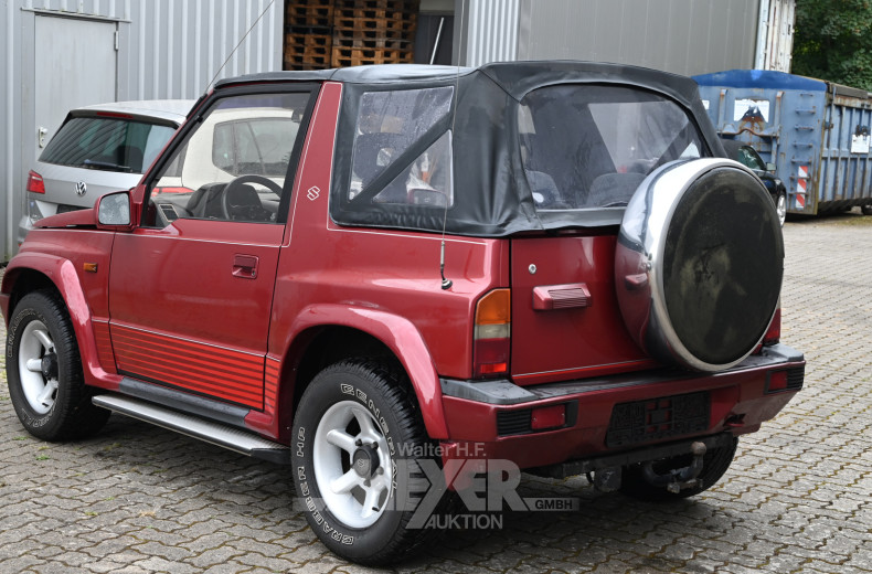 SUZUKI Vitara 1.6 Cabrio, rot metallic