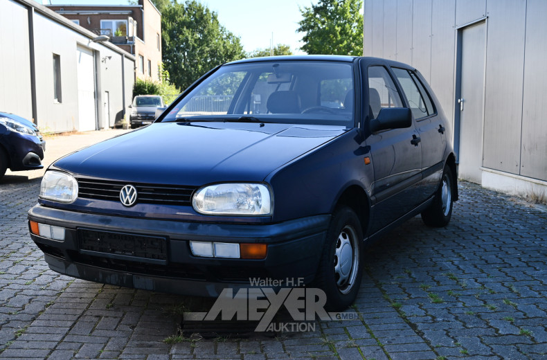 VOLKSWAGEN Golf III, blau