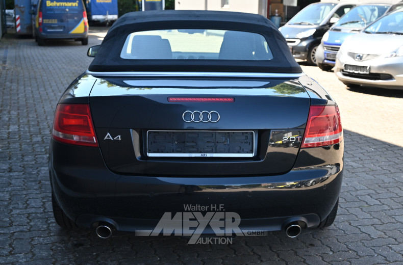 AUDI A4 Cabriolet 2.0 TFSI multitronic,