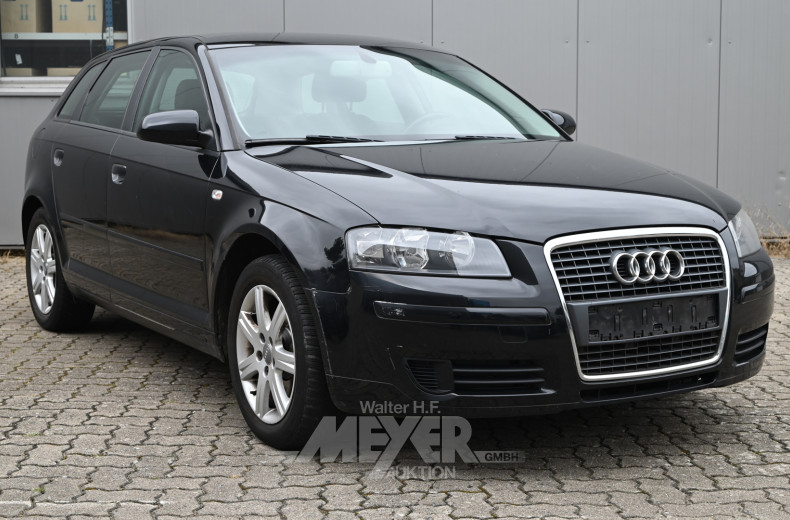 AUDI A3 1.6 TSI, schwarz