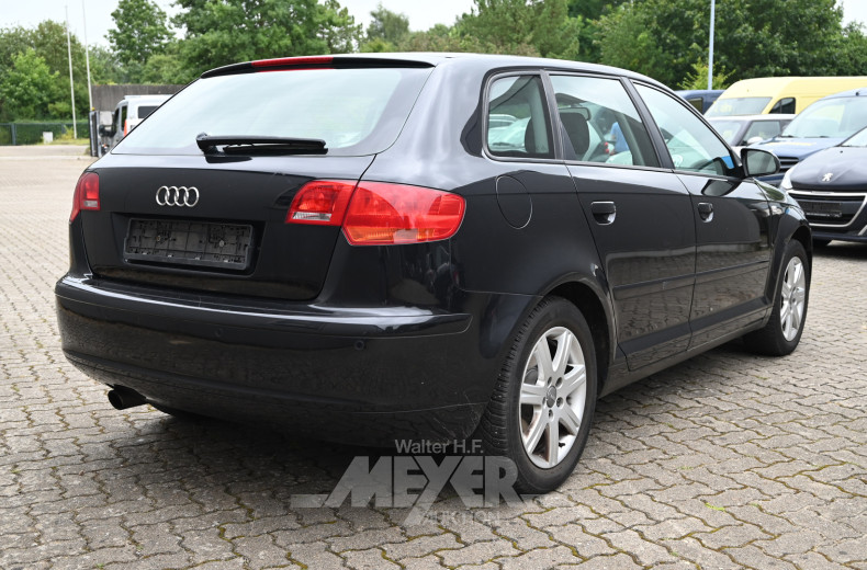 AUDI A3 1.6 TSI, schwarz