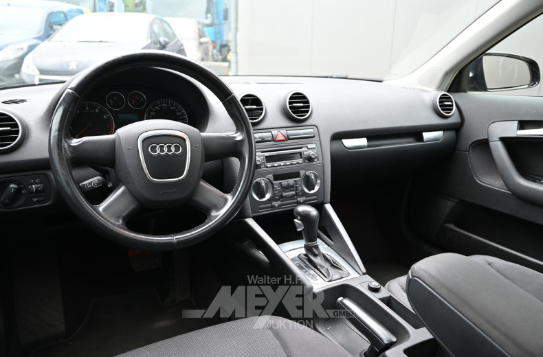 AUDI A3 1.6 TSI, schwarz