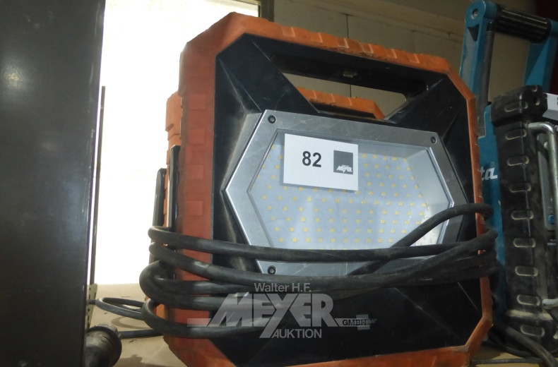 2 gr. LED-Baustrahler