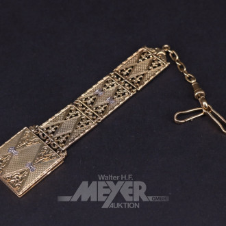 Chatelaine, 585er GG, ca. 18 g.