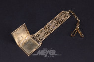 Chatelaine, 585er GG, ca. 18 g.