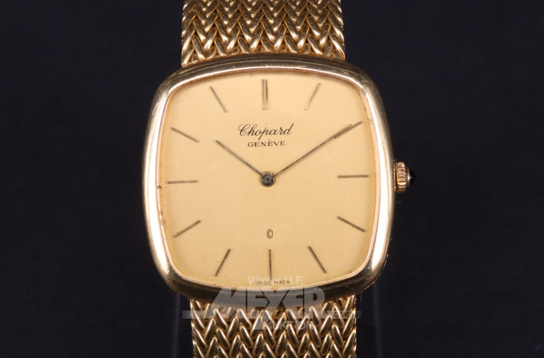 Herrenarmbanduhr, CHOPARD, 750er GG,