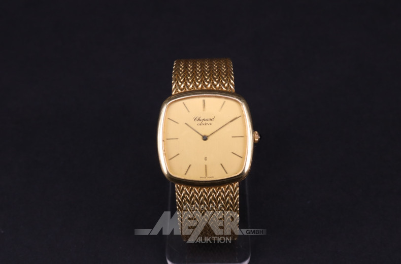 Herrenarmbanduhr, CHOPARD, 750er GG,