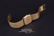 Herrenarmbanduhr, CHOPARD, 750er GG,