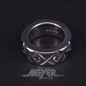 Ring unisex, 750er WG, ca. 23 g.