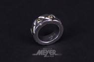 Ring unisex, 750er WG, ca. 23 g.