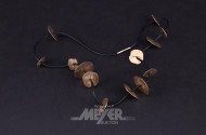 Designer-Collier, Kautschuk, mit