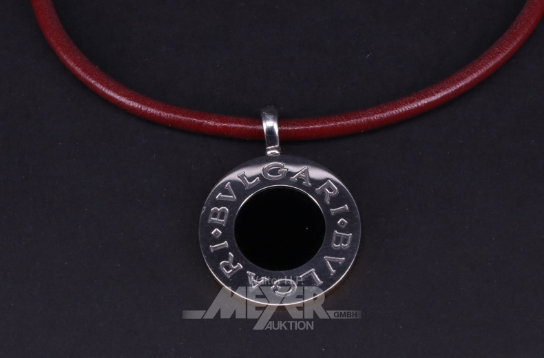 mod. Collier BULGARI, 750er GG/Stahl