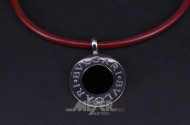 mod. Collier BULGARI, 750er GG/Stahl