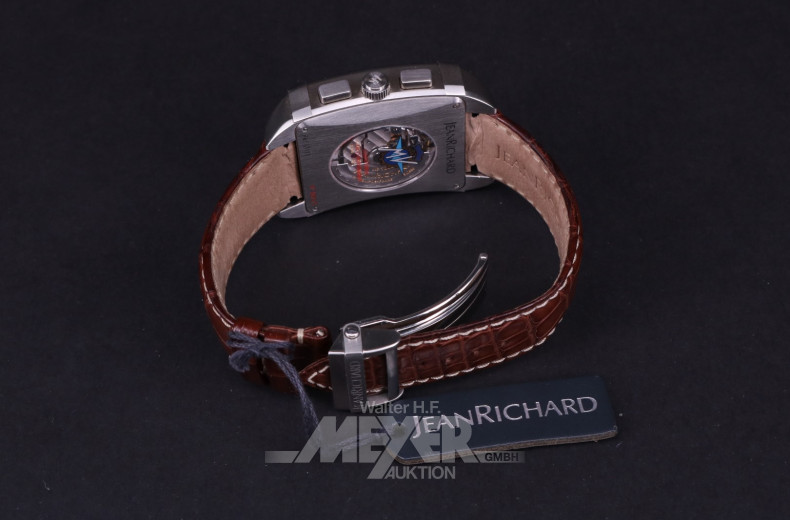 Herrenarmbanduhr JEAN RICHARD mit Box,