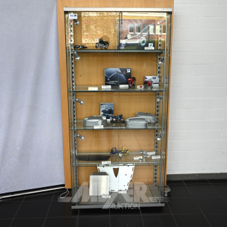 Vitrine mit integr. LED-Beleuchtung,