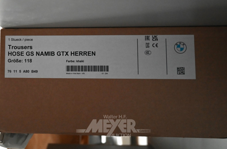 BMW Herren- Motorradhose in OVP