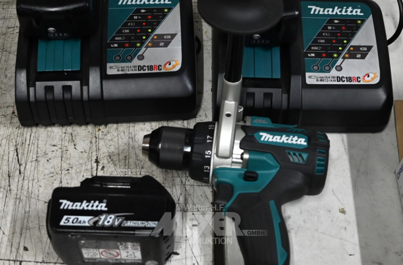 Akkubohrer MAKITA Typ: DDF 486,