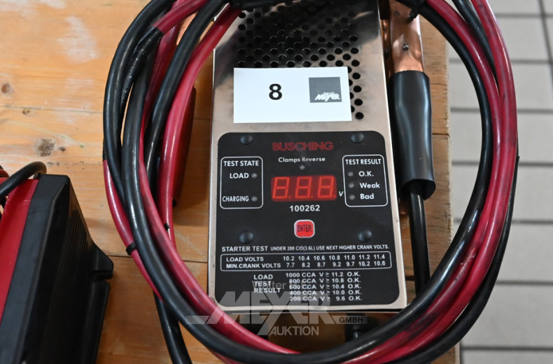 Batterietester BUSCHING Typ: 100262