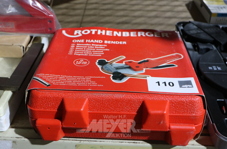 Handbohrbieger, ¼ und ½ Zoll