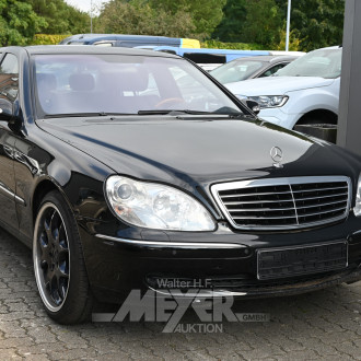 MERCEDES-BENZ S500L, obsidian-schwarz