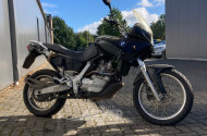 BMW F650 Motorrad, teilzerlegt