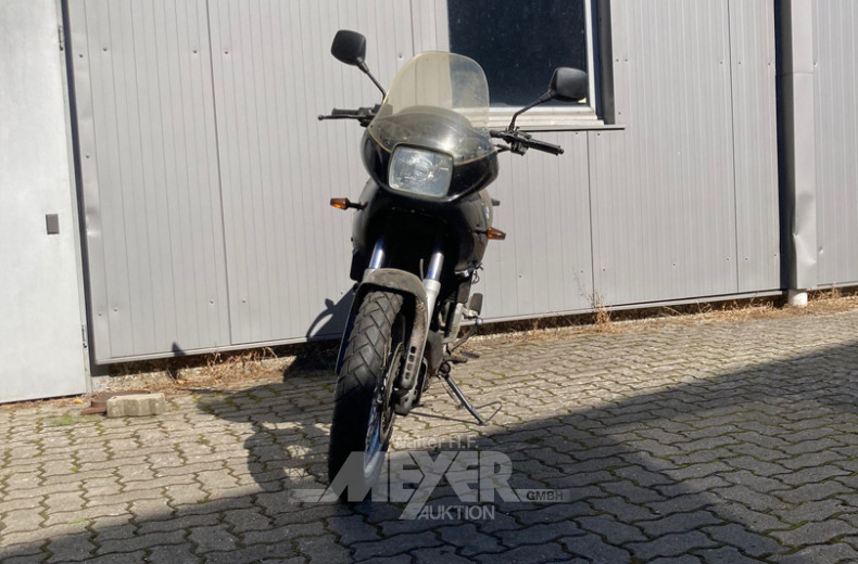 BMW F650 Motorrad, teilzerlegt