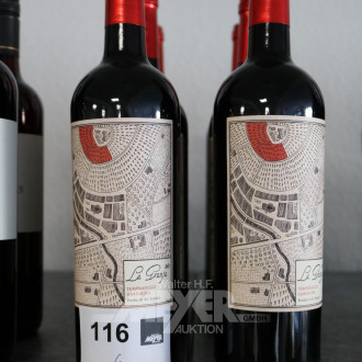 6 Flaschen Rotwein ''La Granja'',