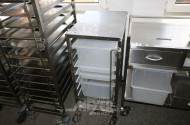 Catering-Zutatenwagen V2A mit