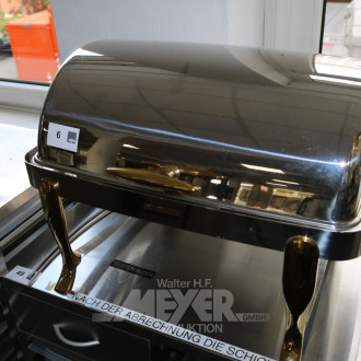 Chafing Dish mit Rolldeckel