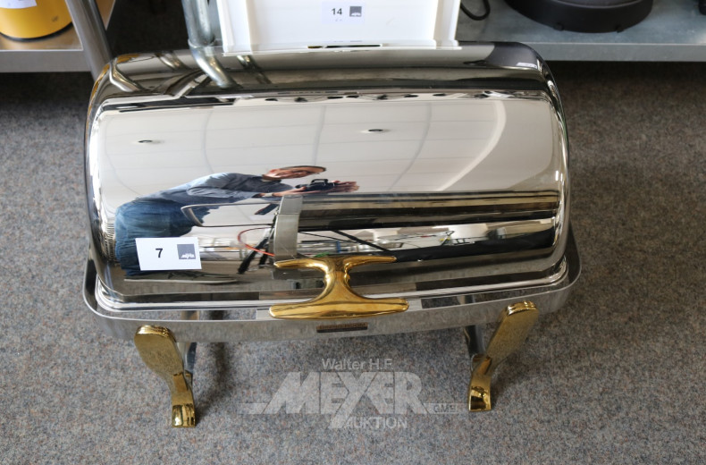 Chafing Dish mit Rolldeckel