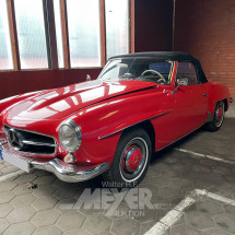 Los 34: MERCEDES-BENZ W121 190SL, feuerrot