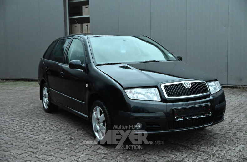 SKODA Fabia, schwarz