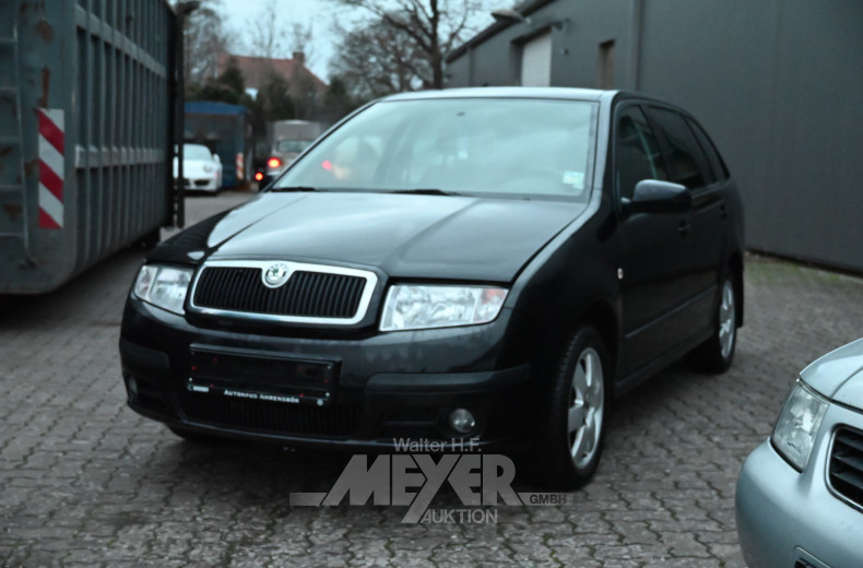 SKODA Fabia, schwarz