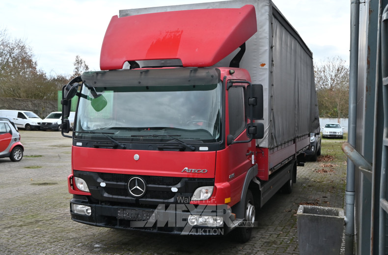 LKW MERCEDES-BENZ Atego 816, rot