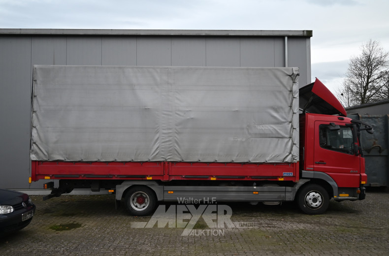 LKW MERCEDES-BENZ Atego 816, rot