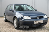 VOLKSWAGEN Golf IV, blau, 4-trg.