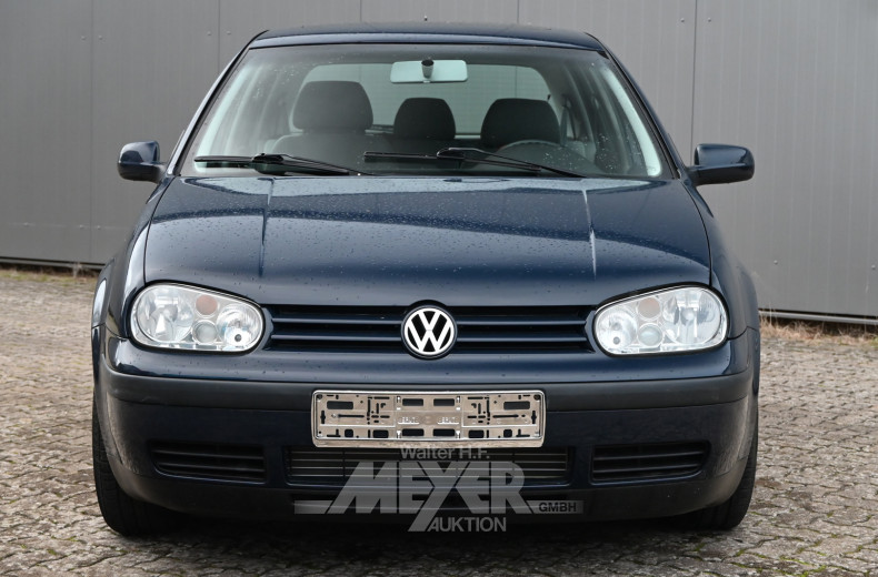 VOLKSWAGEN Golf IV, blau, 4-trg.