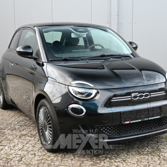 FIAT 500e Icon, Onyx Black