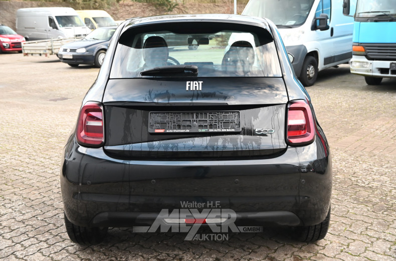 FIAT 500e Icon, Onyx Black