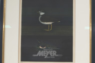 mod. Lithografie, ''Vogel'', r.u. unles.