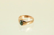 Damenring, 585er GG, mit Chrysoberyll-