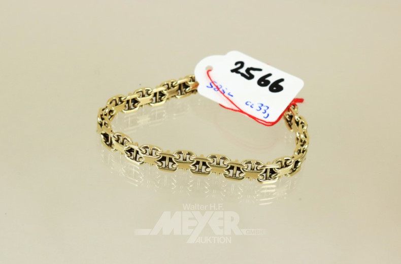 Armband, 585er GG