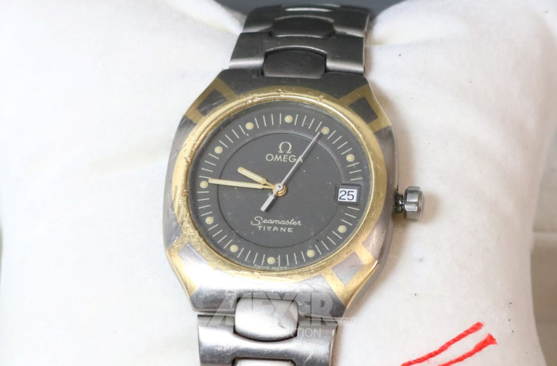 Damenuhr ''OMEGA'' Seamaster Titane,