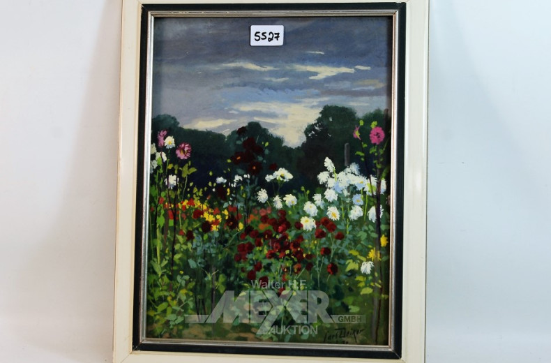 Pastell, ''Blumenwiese''