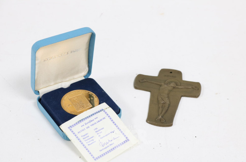 Medaille ''Rettet die Nikoleikirche''