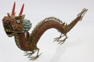 asiatische Metall-Figur ''DRACHE