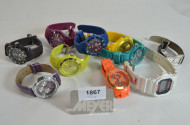 10 Armbanduhren u.a. ''ICE Watch''